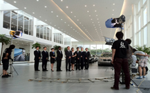 青岛市南区宣传片制作公司的会议照片